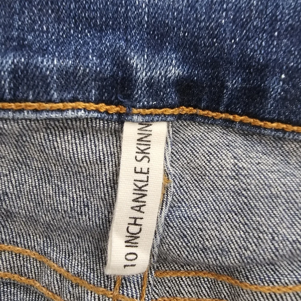 Rag & Bone 10 Inch Ankle Skinny‎ High Rise Blue Jeans 25 Preowned